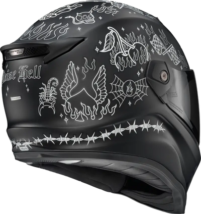Covert Fx Full Face Helmet The Litas 2 Black Lg - SCORPION EXO