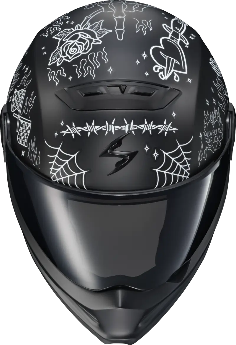 Covert Fx Full Face Helmet The Litas 2 Black Sm - SCORPION EXO