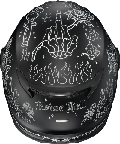 Covert Fx Full Face Helmet The Litas 2 Black Xs - SCORPION EXO