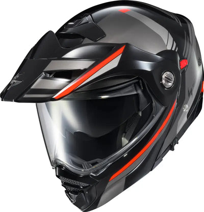 Exo At960 Modular Helmet Monk Black/Red Xl - SCORPION EXO