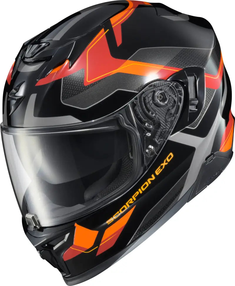 Exo T520 Full Face Helmet Zuse Orange Lg - SCORPION EXO