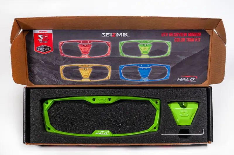 Seizmik Halo-RA Cast Aluminum Trim Kit - Green - 18101 - Misc Powersports