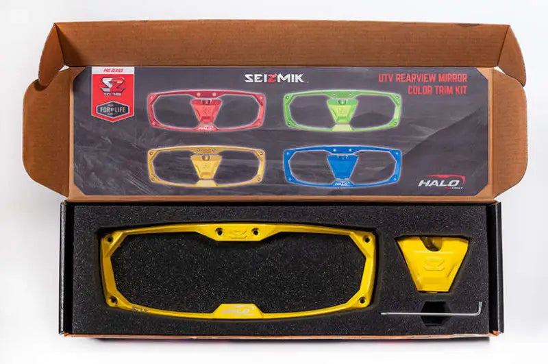 Seizmik Halo-RA Cast Aluminum Trim Kit - Yellow - 18103 - Misc Powersports