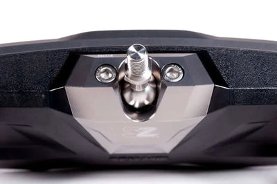 Seizmik Halo RA billet aluminum bezel for Can-Am X3, black silver drone mount
