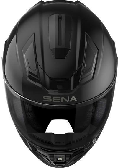 Phantom Ff Mesh Com Helmet Glossy Black Lg - SENA