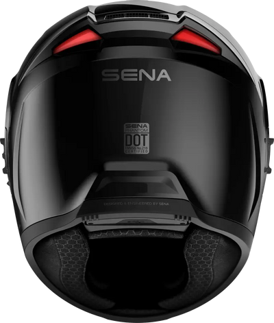 Phantom Ff Mesh Com Helmet Glossy Black Sm - SENA