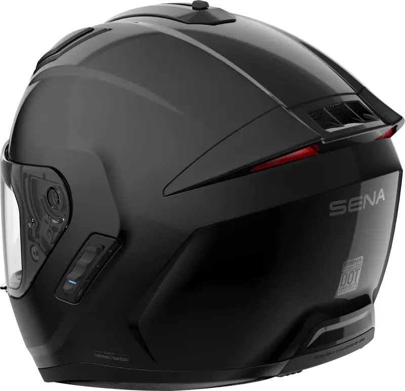 Phantom Ff Mesh Com Helmet Glossy Black Xl - SENA