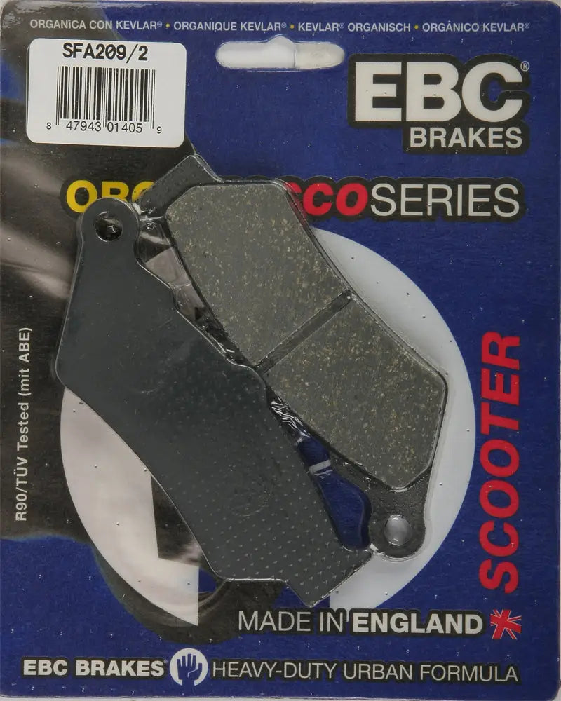 SFA209/2 Brake Pads Sfa209/2 Organic