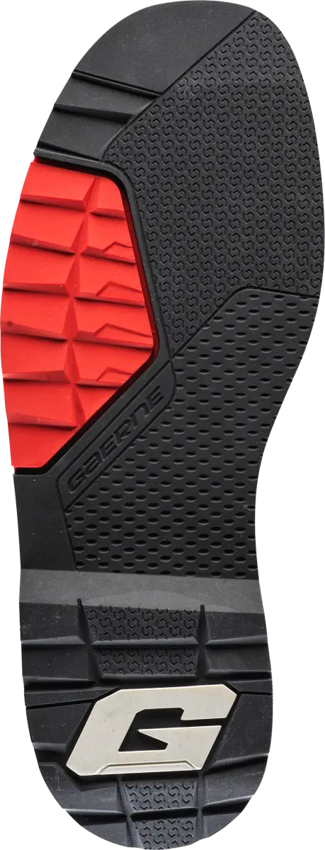Sg 22 Boot Sole Pair Black/Red Sz 11 - Powersports