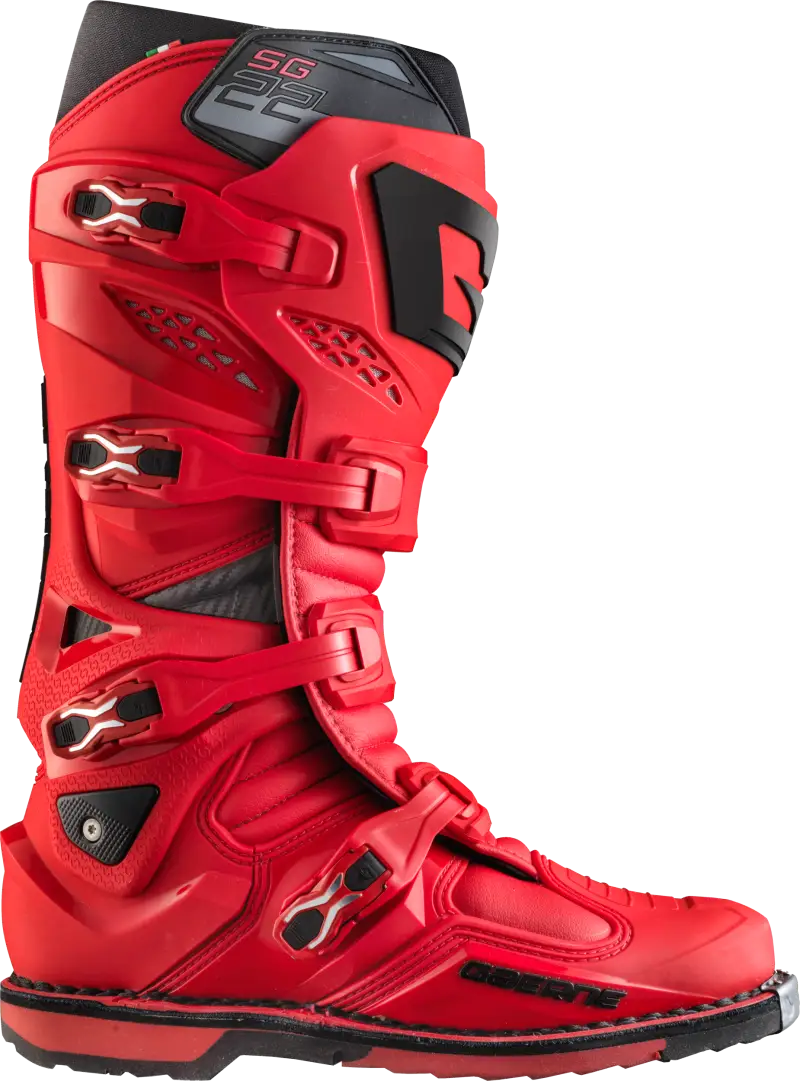 GAERNE Sg 22 Boots Red Sz 12 for Powersports