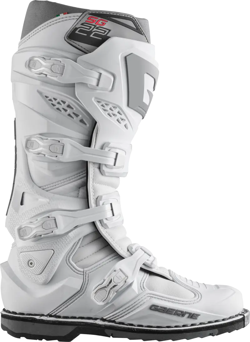 GAERNE Sg 22 Boots White Sz 11 for Powersports