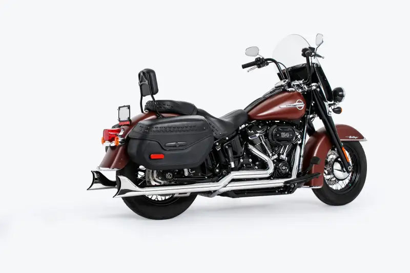 FREEDOM Sharktail Duals Chrome 33" M8 Flsl/B Fxlr Fxbb Flstc Flstn for Powersports
