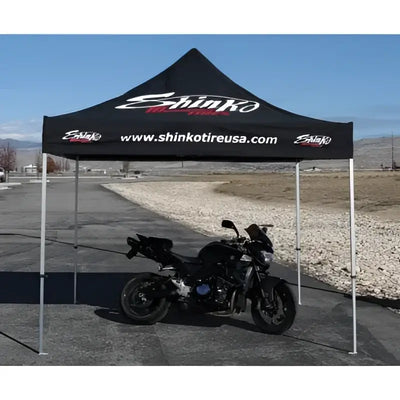 Shinko HYA-011-SHINKO Canopy 10X20 Repl Top Black W/ White Logo