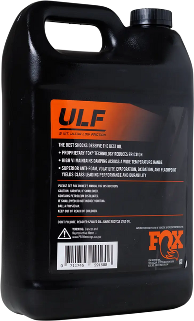 Suspension Ulf Oil 5wt 1gal - FOX