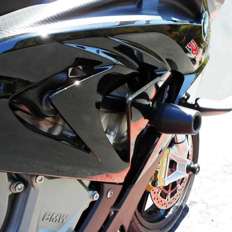 SHOGUN Frame No Cut Sliders Black for Powersports