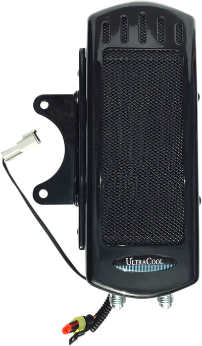 ULTRACOOL Side Mount Oil Cooler M8 Touring `17 23 Gloss Blk