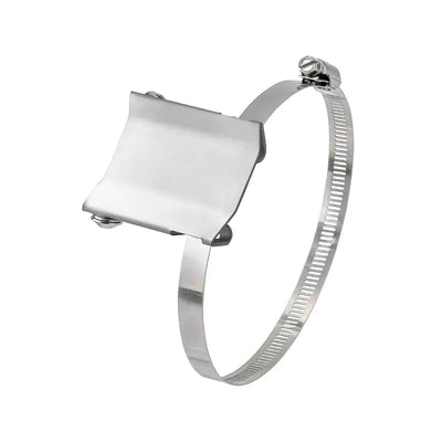 Silencer Heat Guard Extender Silver - ZETA
