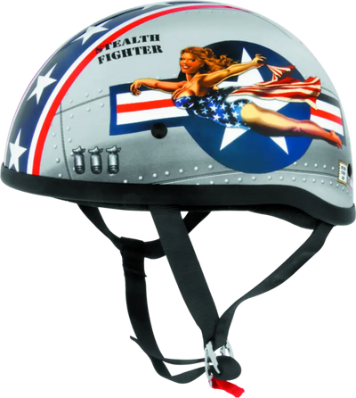 Skid Lids Bomber Pinup Original Helmet - Large - 646953 - Safety