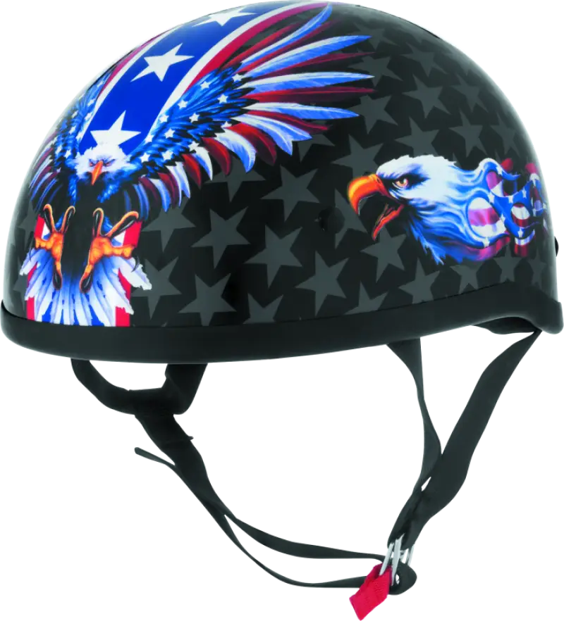 Skid Lids Flame Eagle Original Helmet - 2XL - 646991 - Safety