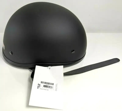 Matte black Skid Lids Original Helmet Flat Black for motorcycle riders