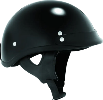 Skid Lids Traditional Helmet Black - XL - 646804 - Safety