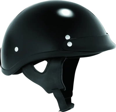 Skid Lids Traditional Helmet Black - XL - 646804 - Safety