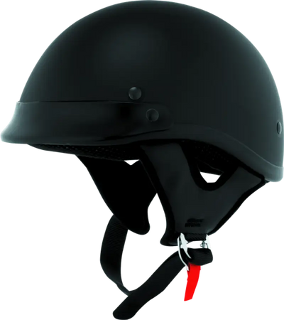 Skid Lids Traditional Helmet Flat Black - Large - 646823 - Safety