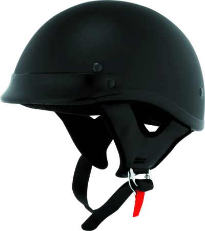 Skid Lids Traditional Helmet Flat Black - XL - 646824 - Safety