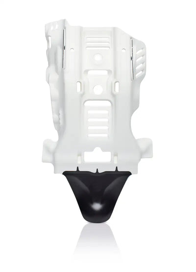Skid Plate W/Linkage Guard White/Black 