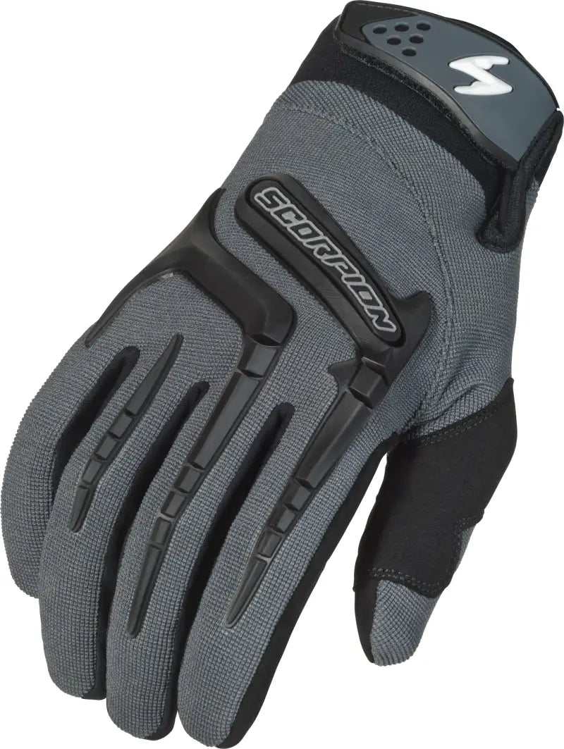 Skrub Gloves Grey Sm - SCORPION EXO