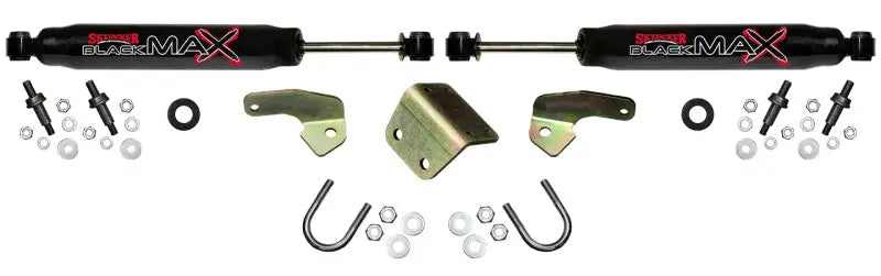 Skyjacker Steering Damper Kit 2011-2017 Chevrolet Silverado 2500 HD 4 Wheel Drive - Truck & Automotive
