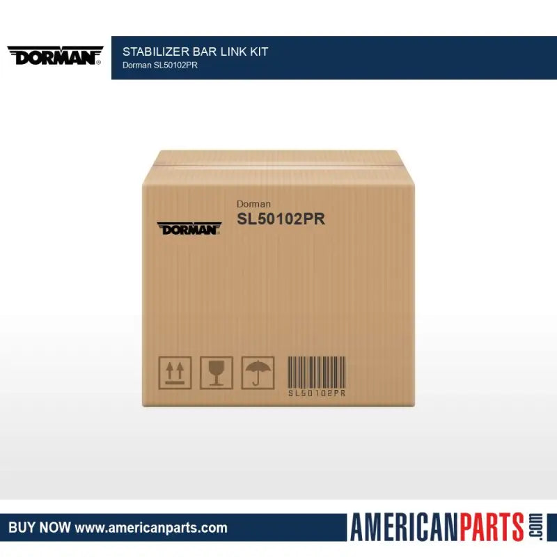 SL50102PR Dorman Stabilizer Bar Link Kit - Steering Parts Oem