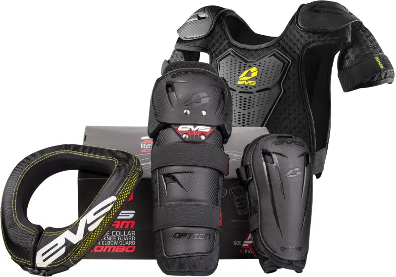 SLM20-BK-M EVS Slam Combo Plus Black Mini