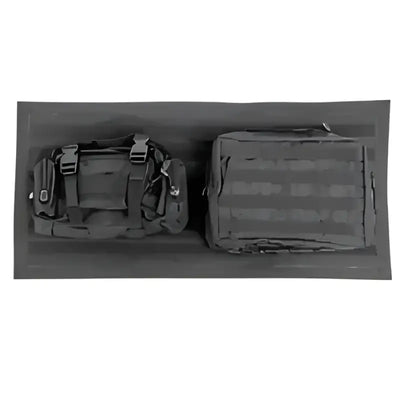 Smittybilt Gear Tail Gate Cover Black - 5662301, high-quality and durable, enhancing vehicle appearance and protection.
