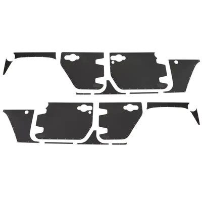 Smittybilt Mag-Armor Set of 15 pieces, durable vehicle protection against scratches, dings, and dents, easy installation, sleek design.