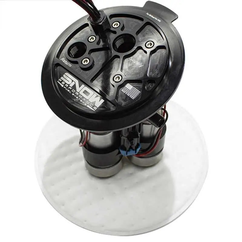 Snow Performance Snow 2015+ Dodge Hellcat/Demon/Redeye Max Flow Fuel Hat - Triple Pump