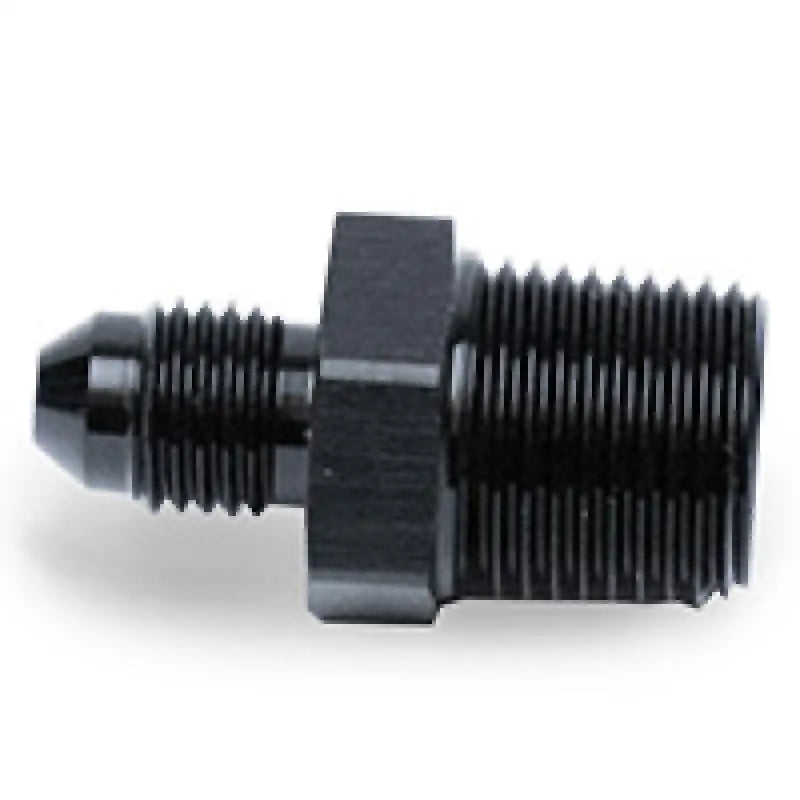 Snow Performance 3/8in NPT to 4AN Straight Water Fitting (Black) 