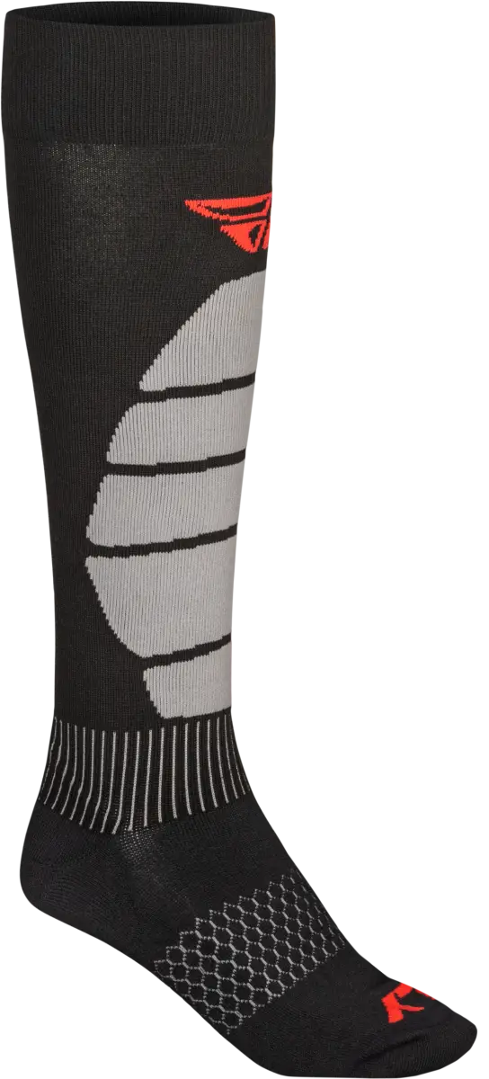 Snow Performance Coolmax Sock Black Lg/Xl - FLY RACING
