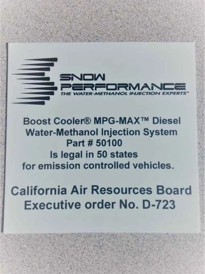Snow Performance SNO-50100-BRD