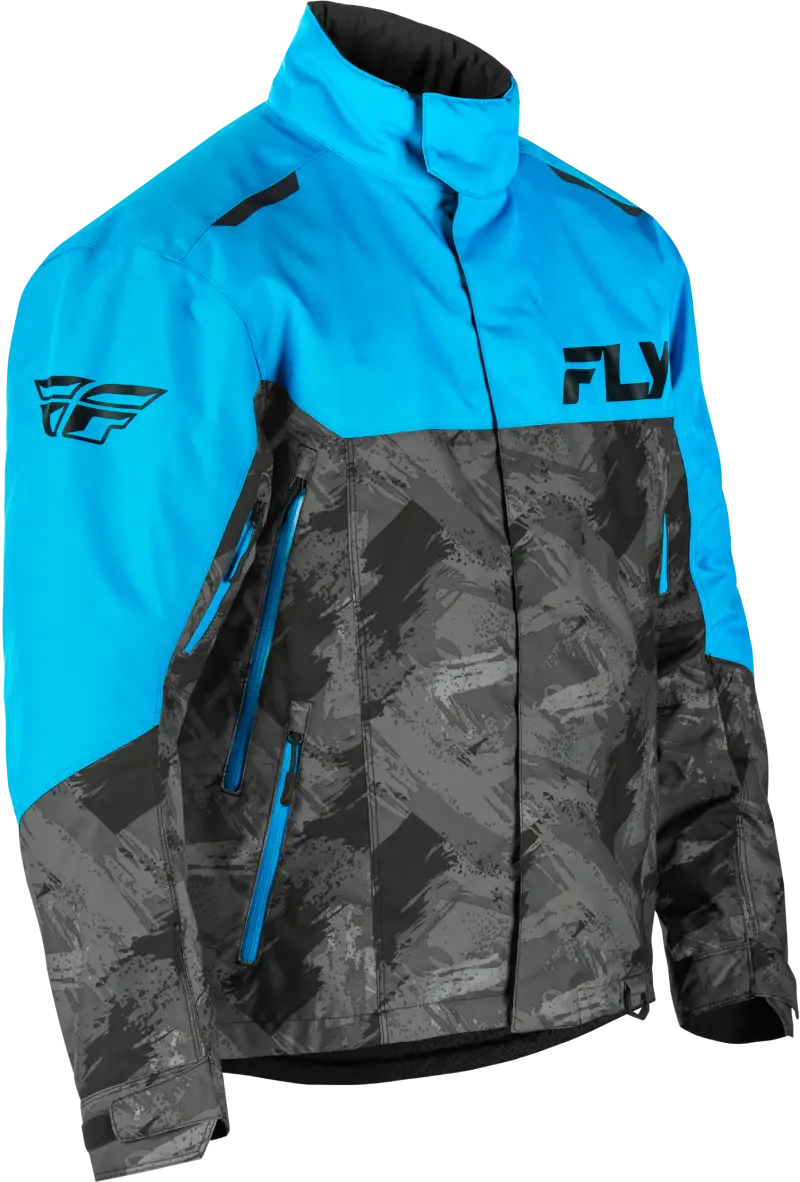 Snx Pro Jacket Blue/Black 4x - FLY RACING