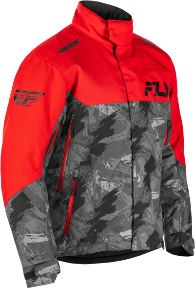 Snx Pro Jacket Red/Black Lg - FLY RACING