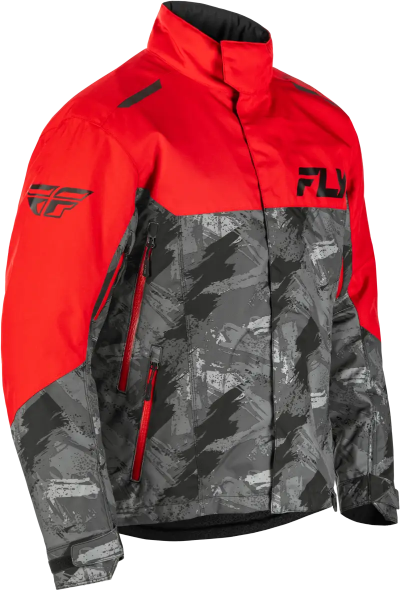 Snx Pro Jacket Red/Black Lg - FLY RACING