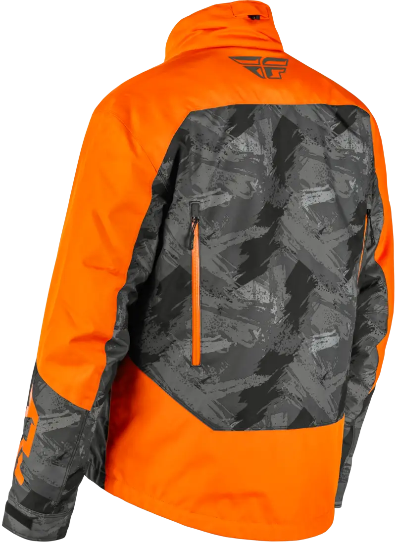 Snx Pro Jacket Orange/Black Lg - FLY RACING