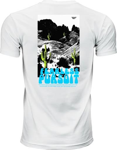 Fly Desert Tee White Md - FLY RACING