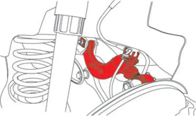 SPC Performance 10-14 VW Golf / 05-10 Jetta / 06-09 Rabbit Rear Adjustable Camber Arm - Suspension