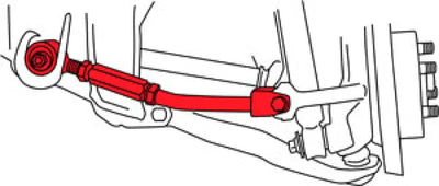 SPC Performance 89-98 Nissan 240SX Rear Adjustable Toe Arm - 67740