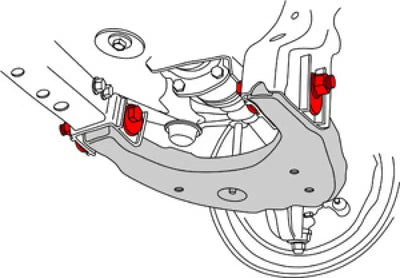 SPC Performance TOYOTA CAM BOLT KIT(2) - 25430