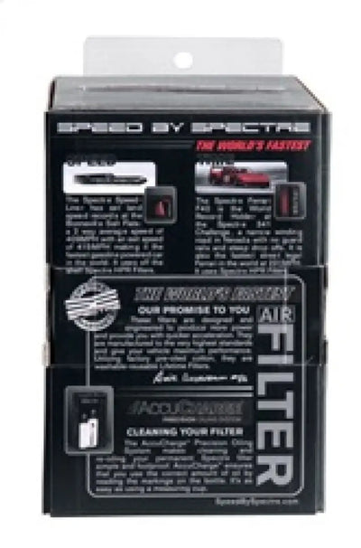 Spectre Adjustable Conical Air Filter 2-1/2in. Tall (Fits 3in. / 3-1/2in. / 4in. Tubes) - Black - Truck & Automotive