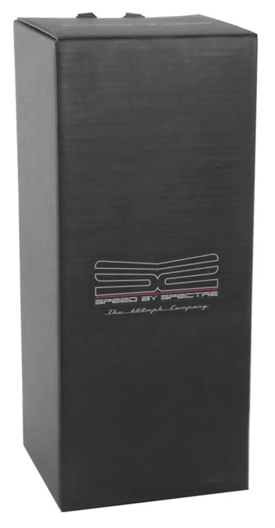 Spectre Air Duct Hose Kit 4in. OD (41in. Ducting / 2 Threaded PVC Couplers) - Black 
