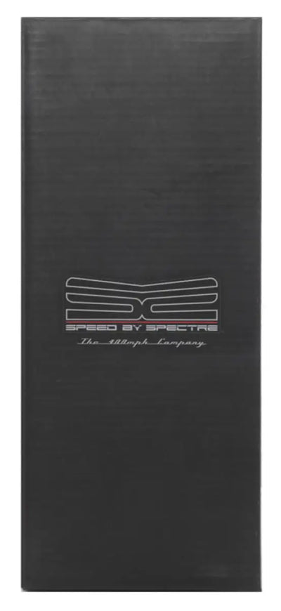 Spectre Air Duct Hose Kit 4in. OD (41in. Ducting / 2 Threaded PVC Couplers) - Black 